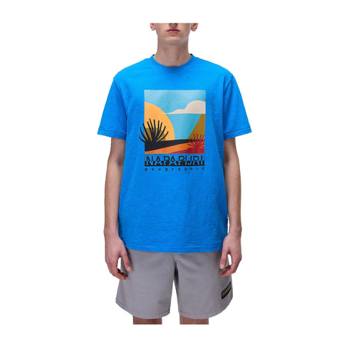 Napapijri T-shirt T-shirt Uomo Arbia girocollo S P25 - NAPAPIJRINP0A4IE3 - B2W - S - Francavilla Moda